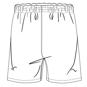Patron ropa, Fashion sewing pattern, molde confeccion, patronesymoldes.com Basketball Bermuna 8097 NENES Shorts